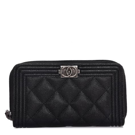 boy chanel zipped wallet|Chanel Small Boy Zip Wallet .